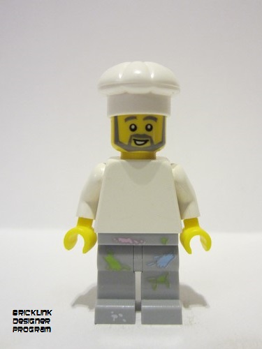 lego 2023 mini figurine adp095 1950s Diner Chef