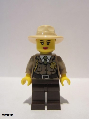lego 2016 mini figurine col274 Swamp Police
