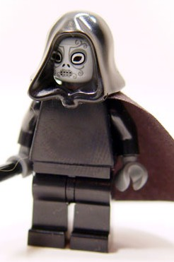 lego 2007 mini figurine hp081 Death Eater Black Hood and Cape 
