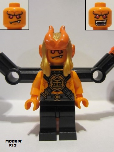 lego 2020 mini figurine mk026a Gold Horn Demon