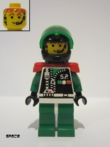 lego 1992 mini figurine sp038 Space Police 2 Chief