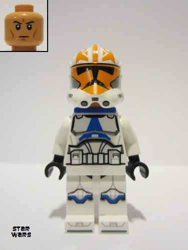 lego 2023 mini figurine sw1276 Clone Trooper, 501st Legion