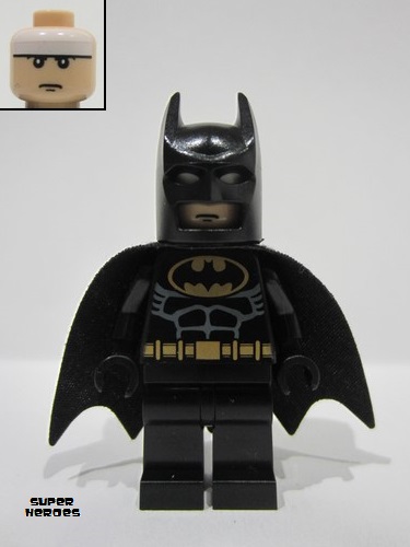 lego 2006 mini figurine bat002 Batman Black Suit 