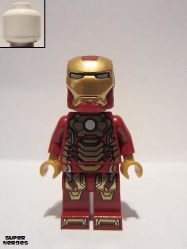 lego 2013 mini figurine sh072a Iron Man Mark 42 Armor