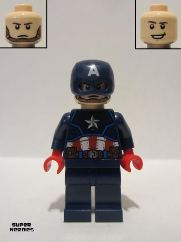 lego 2021 mini figurine sh686 Captain America