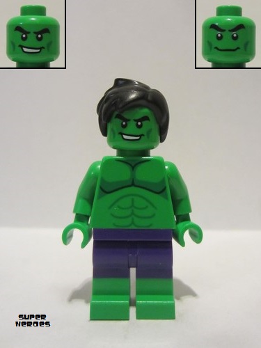 lego 2022 mini figurine sh798 Hulk Smile / Grin 
