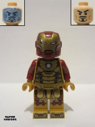lego 2022 mini figurine sh806 Iron Man