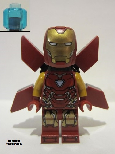 lego 2022 mini figurine sh824 Iron Man Mark 85 Armor