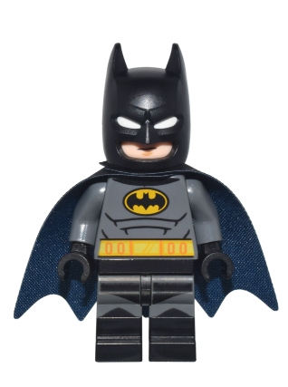 lego 2024 mini figurine sh958 Batman Dark Bluish Gray Suit, Dark Blue and Black Cape 