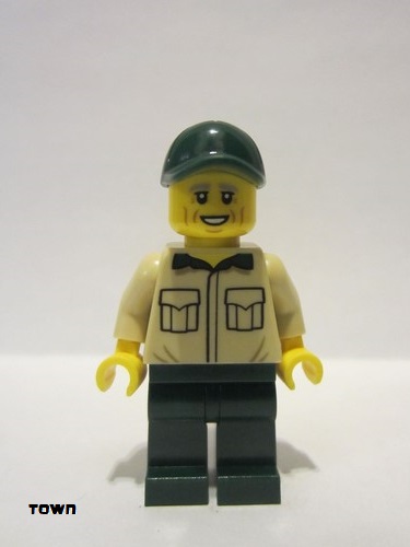 lego 2022 mini figurine cty1353 Park Worker