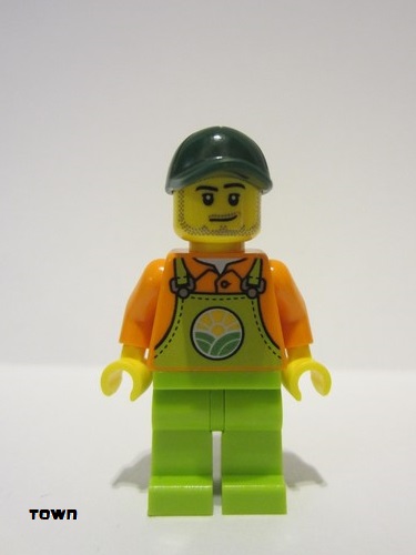 lego 2022 mini figurine cty1478 Farmer