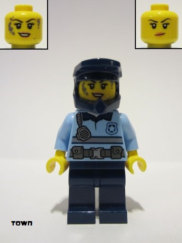 lego 2022 mini figurine cty1510 Police - City Officer