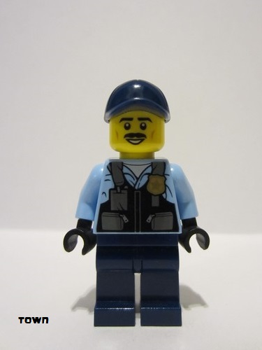 lego 2023 mini figurine cty1588 Police - City Officer