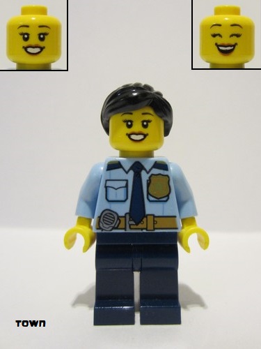 lego 2023 mini figurine cty1589 Police - City Officer