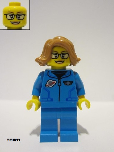 lego 2023 mini figurine twn479 Space Scientist