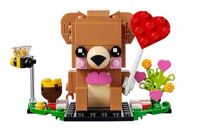 lego 2020 set 40379 Valentine's Bear [#97] Ours de la Saint-Valentin [#97]
