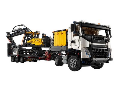 lego 2024 set 42175 Volvo FMX Truck and EC230 Electric Excavator Camion Volvo FMX et pelleteuse électrique EC230