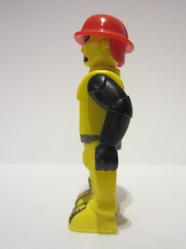 lego 2001 mini figurine js001 Fireman in Hat #01 . .
