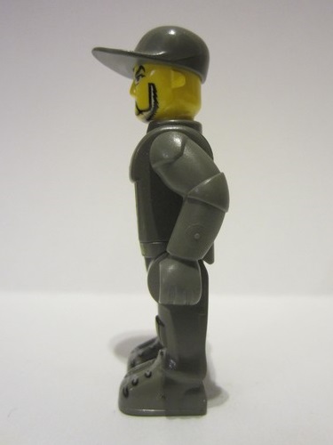 lego 2001 mini figurine js003 Res-Q Cap 
