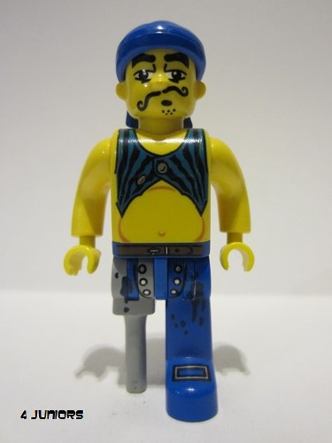 lego 2004 mini figurine 4j009 Pirates Scurvy Dog 