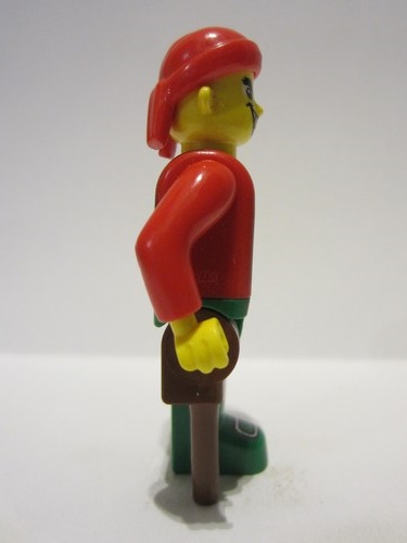 lego 2004 mini figurine 4j011 Pirates Cannonball Jimmy 