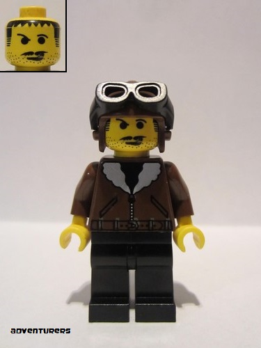 lego 1998 mini figurine adv009 Harry Cane  