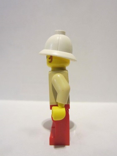 1998 LEGO Miss Gail Storm Minifig Tan Shirt Adventurers 5988 5978 #adv015