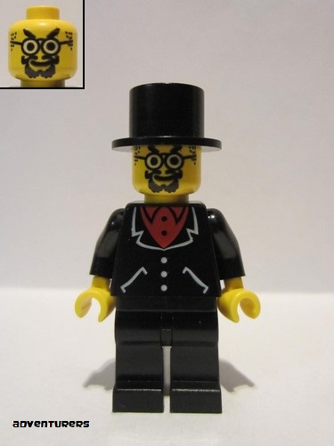 lego 1998 mini figurine adv038 Lord Sam Sinister