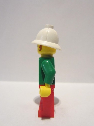 lego 1999 mini figurine adv016 Miss Gail Storm Jungle, with Pith Helmet 