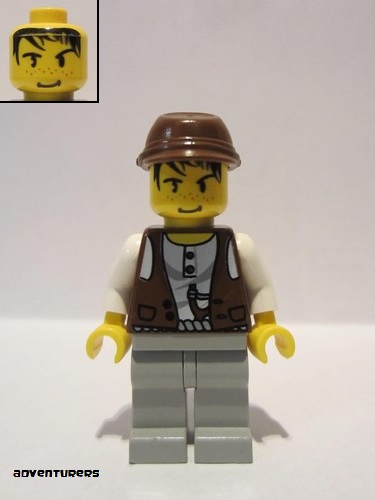 lego 2000 mini figurine adv014 Mike  