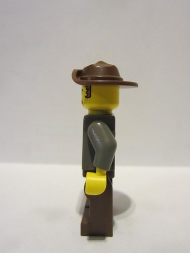 lego 2000 mini figurine adv020 Mr. Cunningham With Brown Hips 