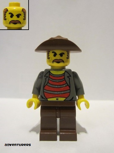 lego 2000 mini figurine adv020 Mr. Cunningham