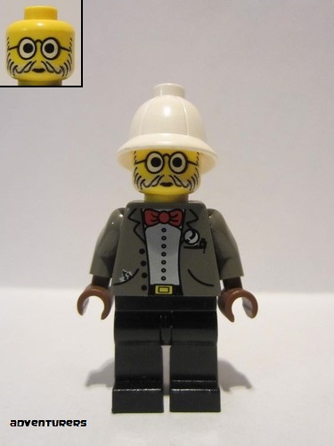 lego 2003 mini figurine adv033 Dr. Kilroy