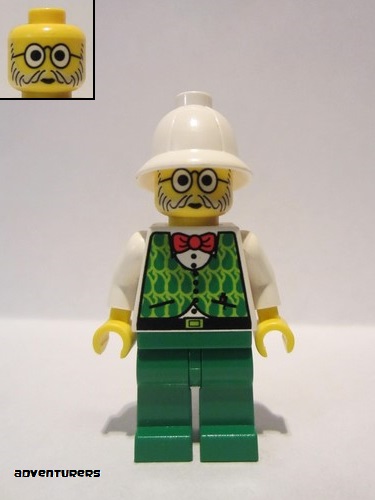 lego 2003 mini figurine adv035 Dr. Kilroy