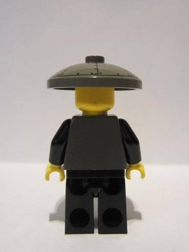 lego 2003 mini figurine adv046 Dragon Fortress Guard Conical Straw Hat 