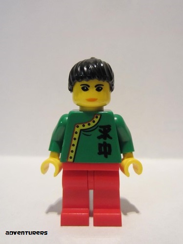 lego 2003 mini figurine adv050 Jing Lee the Wanderer