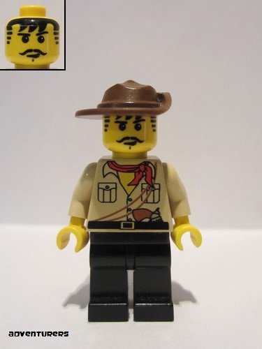 lego 2003 mini figurine adv051 Johnny Thunder