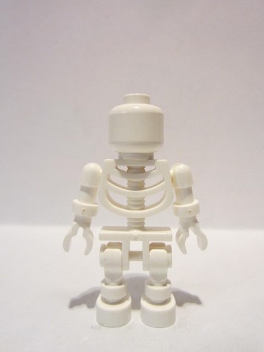 lego 2003 mini figurine gen004 Skeleton With Evil Skull 
