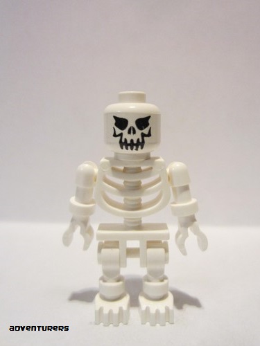 lego 2003 mini figurine gen004 Skeleton With Evil Skull 