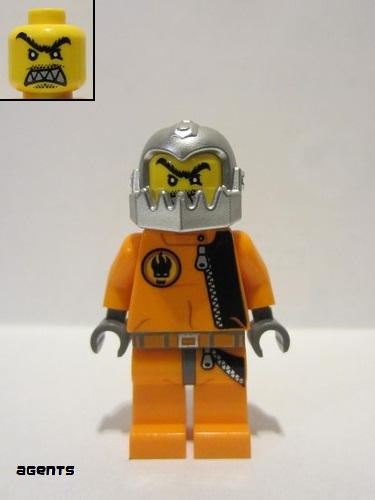 lego 2008 mini figurine agt003 Break Jaw  