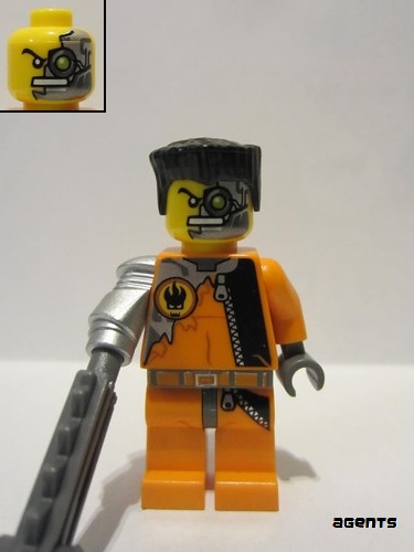 lego 2008 mini figurine agt005 Saw Fist  