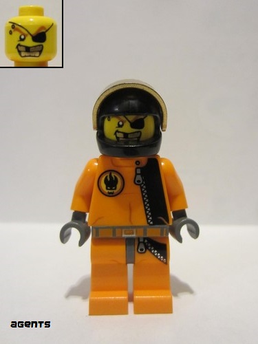 lego 2008 mini figurine agt012 Gold Tooth