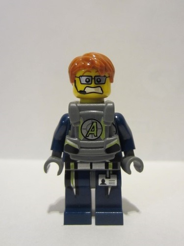 agt022 New lego agent fuse-body armor from set 8968 agents