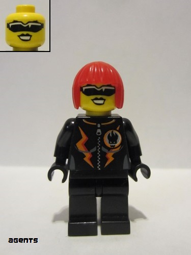 lego 2009 mini figurine agt024 Dyna-Mite  