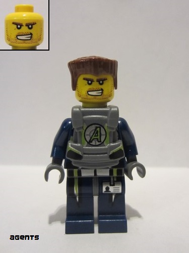 lego 2009 mini figurine agt030 Agent Charge