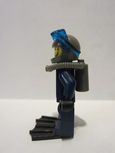 lego 2002 mini figurine alp017a Dash With Black Flippers 