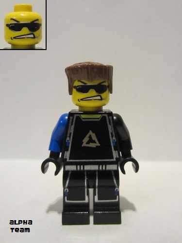 lego 2004 mini figurine alp026 Dash Alpha Team Arctic 