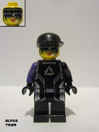 lego 2004 mini figurine alp028 Radia Alpha Team Arctic 