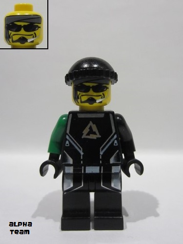 lego 2004 mini figurine alp032 Diamond Alpha Team Arctic 