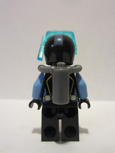 lego 2007 mini figurine aqu022 Aquaraider Diver 8 . .